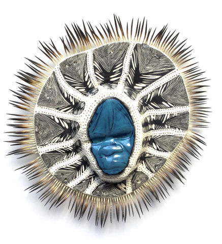 PennyEvans_TrophyWife_2016_Ceramics,echidna quill - Penny Evans.jpeg