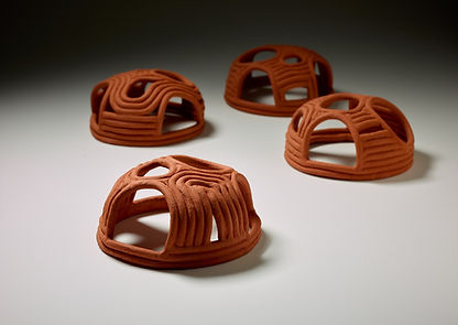 Burrow & nesting dome prototypes for the Greater Stick-nest Rat